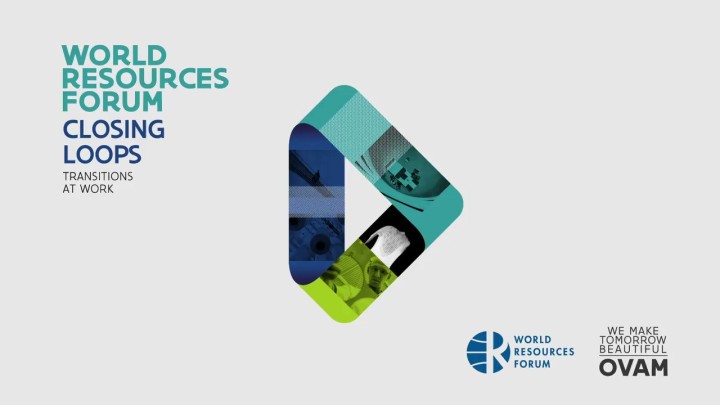 World Resources Forum 2019 Antwerp