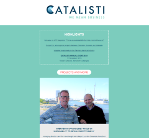 Catalisti Newsletter October 2019